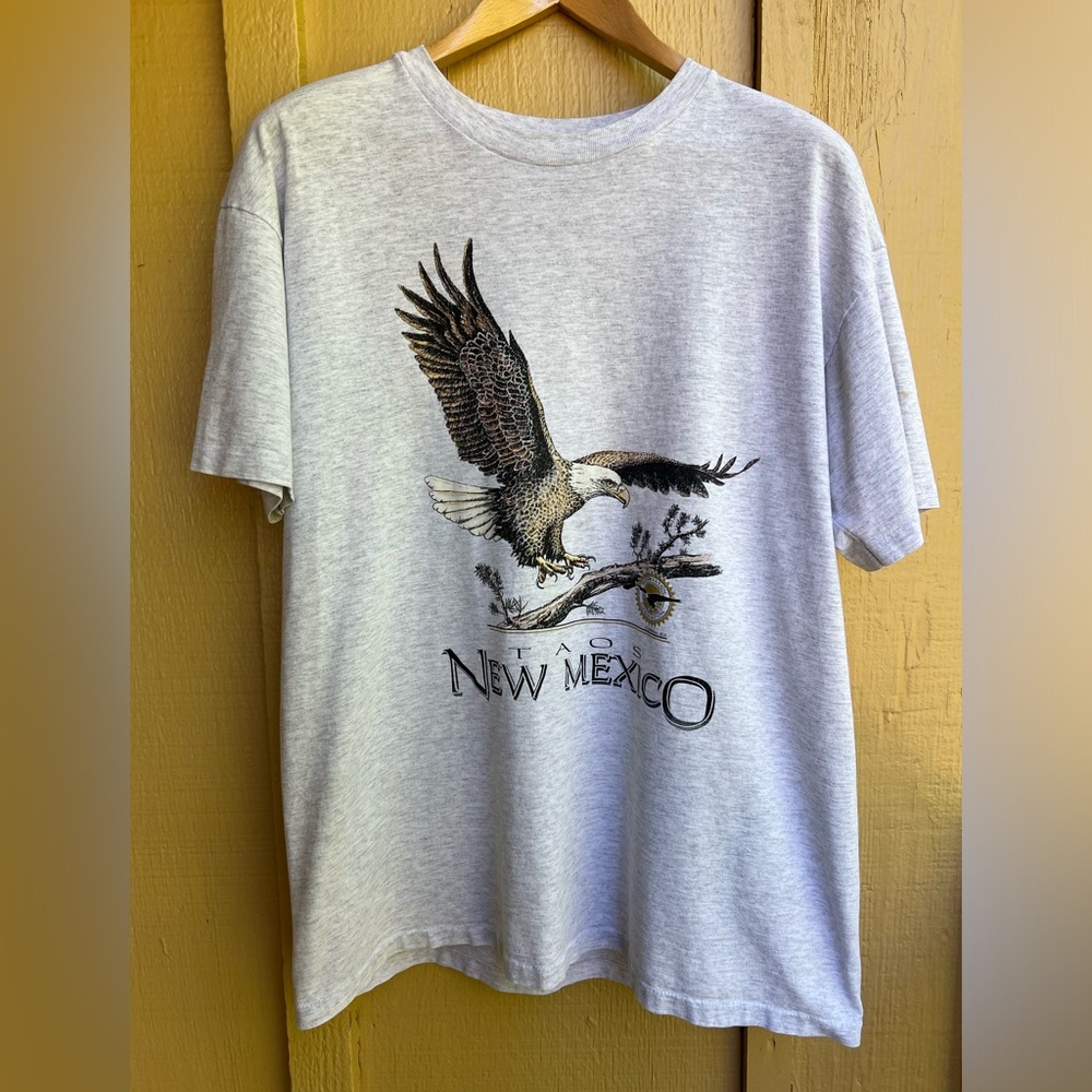 Vintage Taos New Mexico Eagle T-Shirt size XL